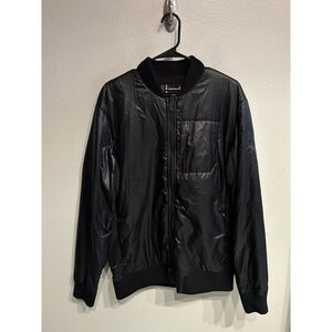 Smartwool Mens Large Smartloft 120 Bomber Jacket Black